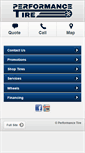 Mobile Screenshot of performancetiresd.com